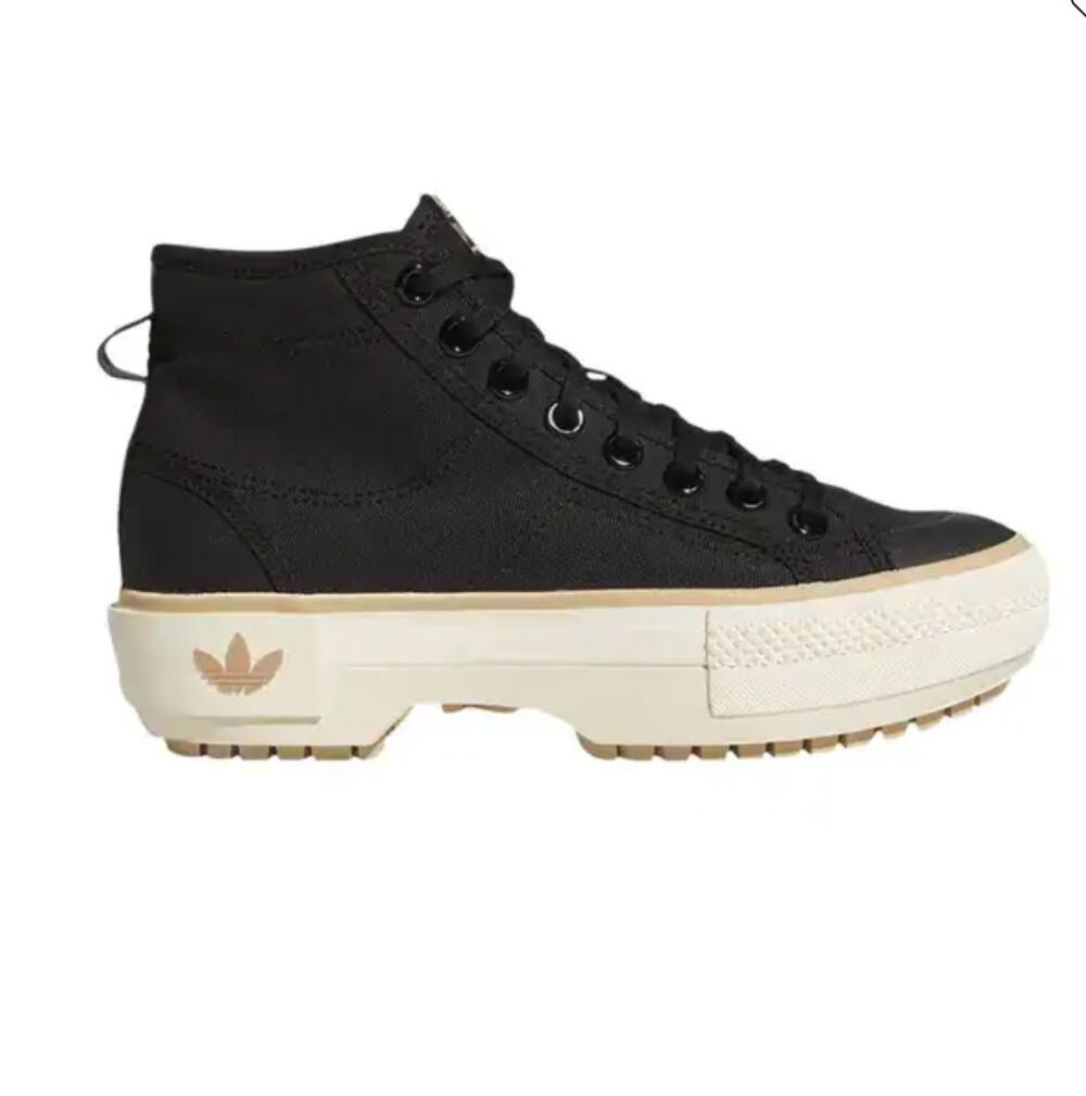 Adidas Nizza Trek High-Top Platform Lug Sole Sneakers Size 6.5